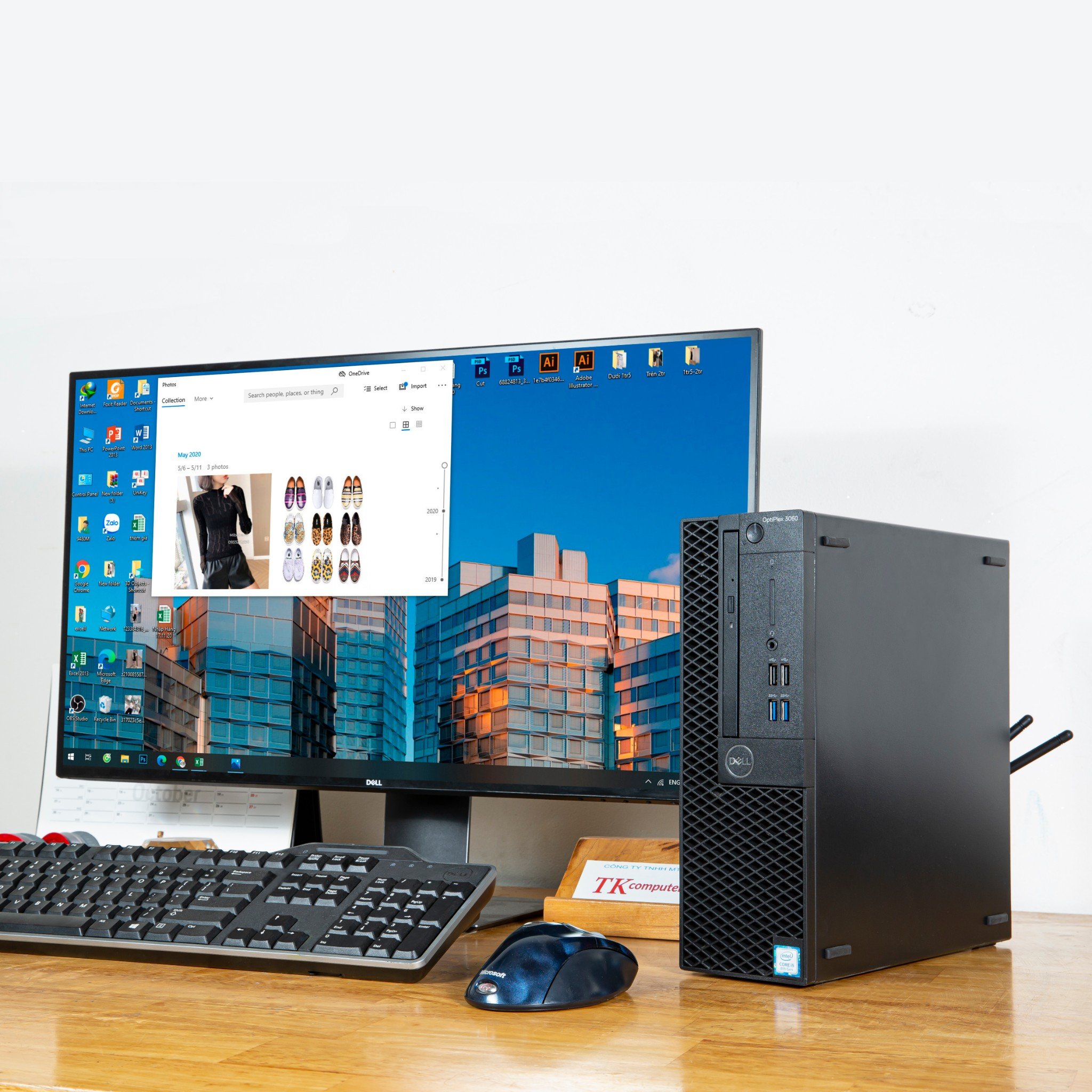 Máy bộ Dell Optiplex 3060 sff chuyên văn phòng
