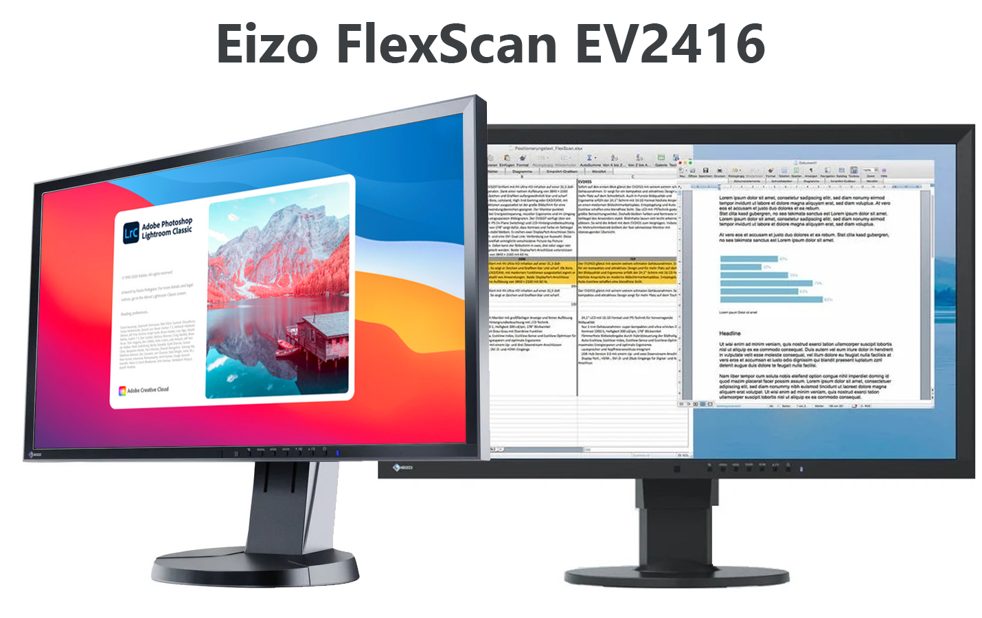 Màn hình EIZO Flexscan 24 Inch EV2416 chuyên đồ họa