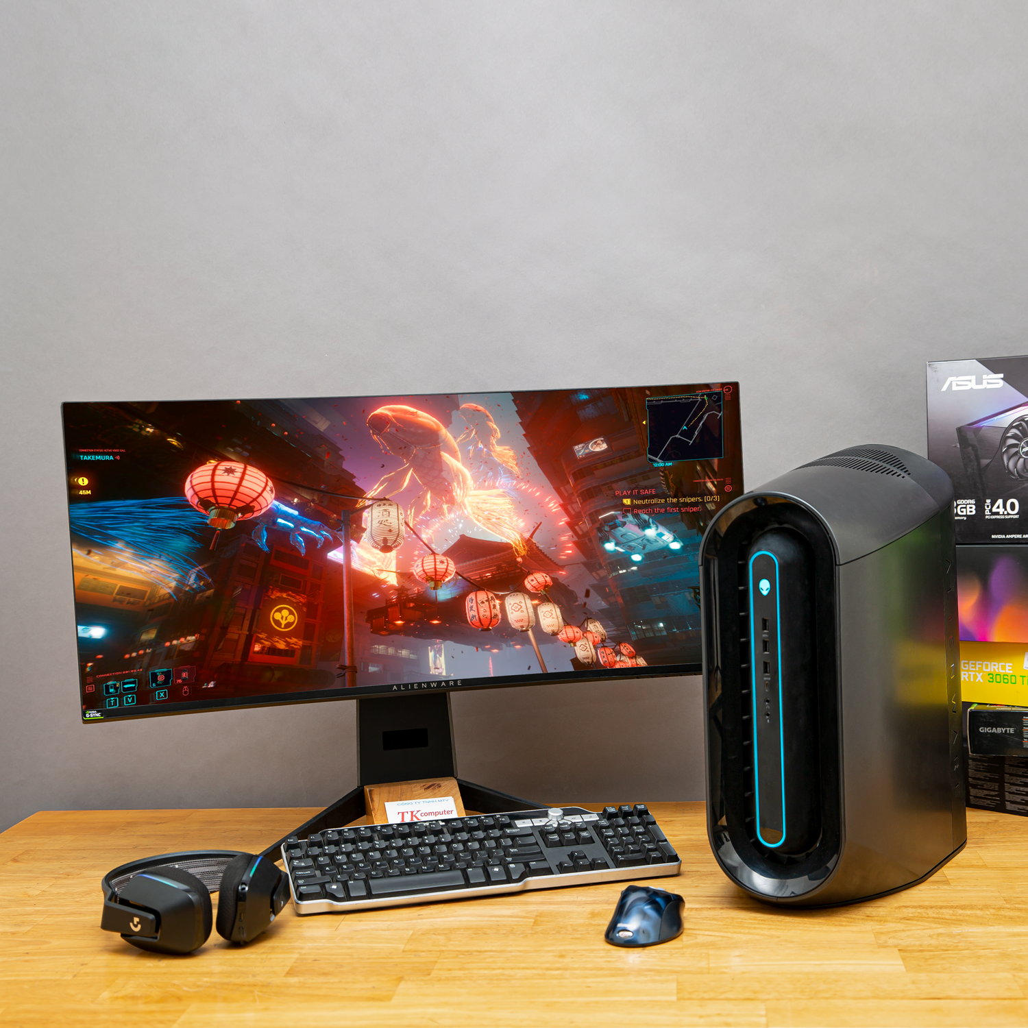  Dell Alienware Aurora R10 - Máy bộ chuyên game cấu hình khủng