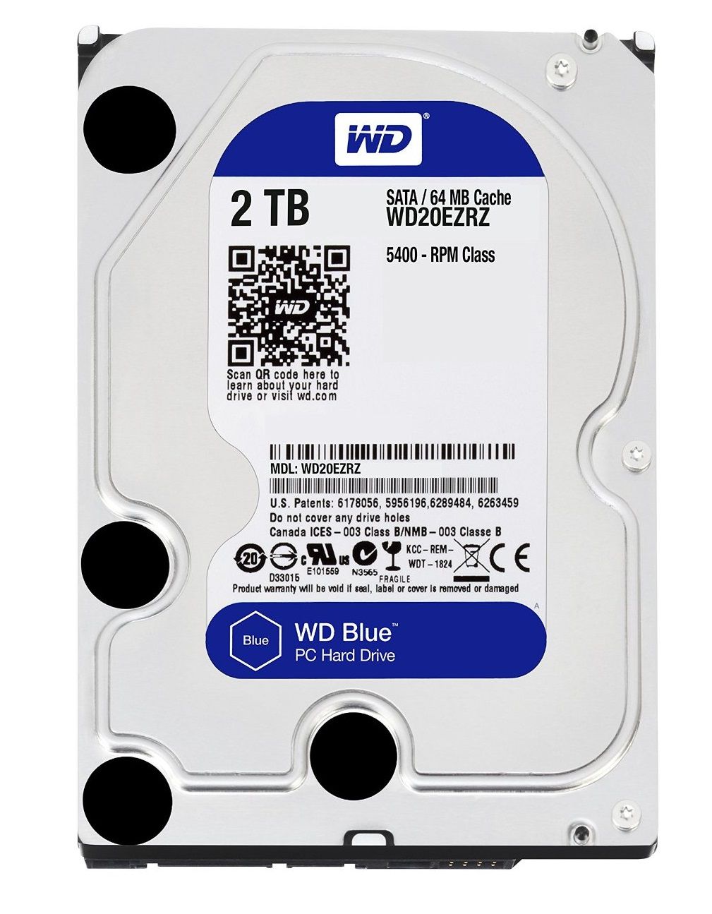 Ổ cứng 2TB SATA 3 - HDD Lưu trữ dữ liệu máy tính