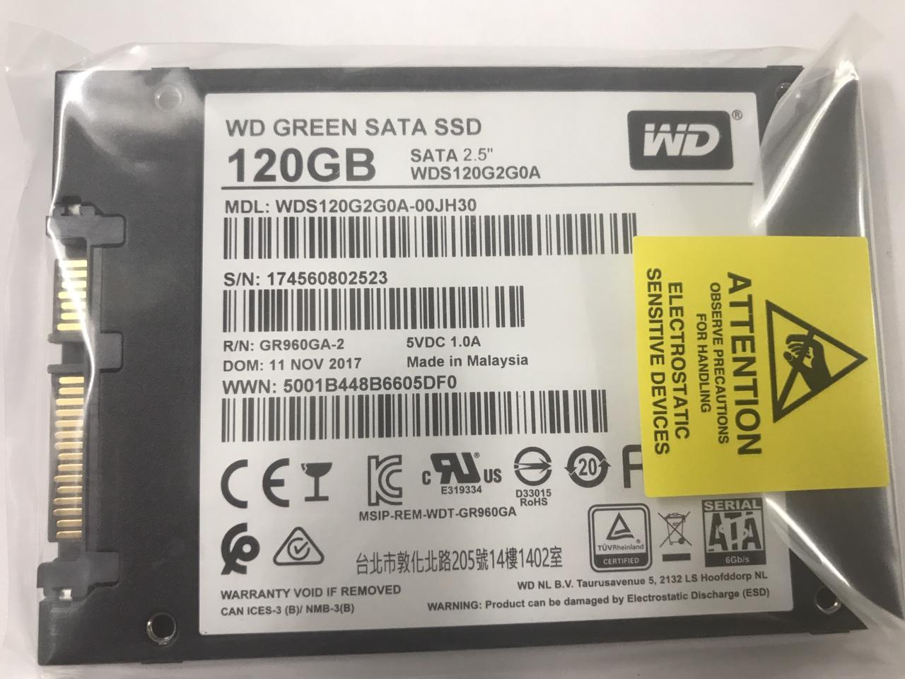 Ổ cứng SSD 120GB WD GREEN